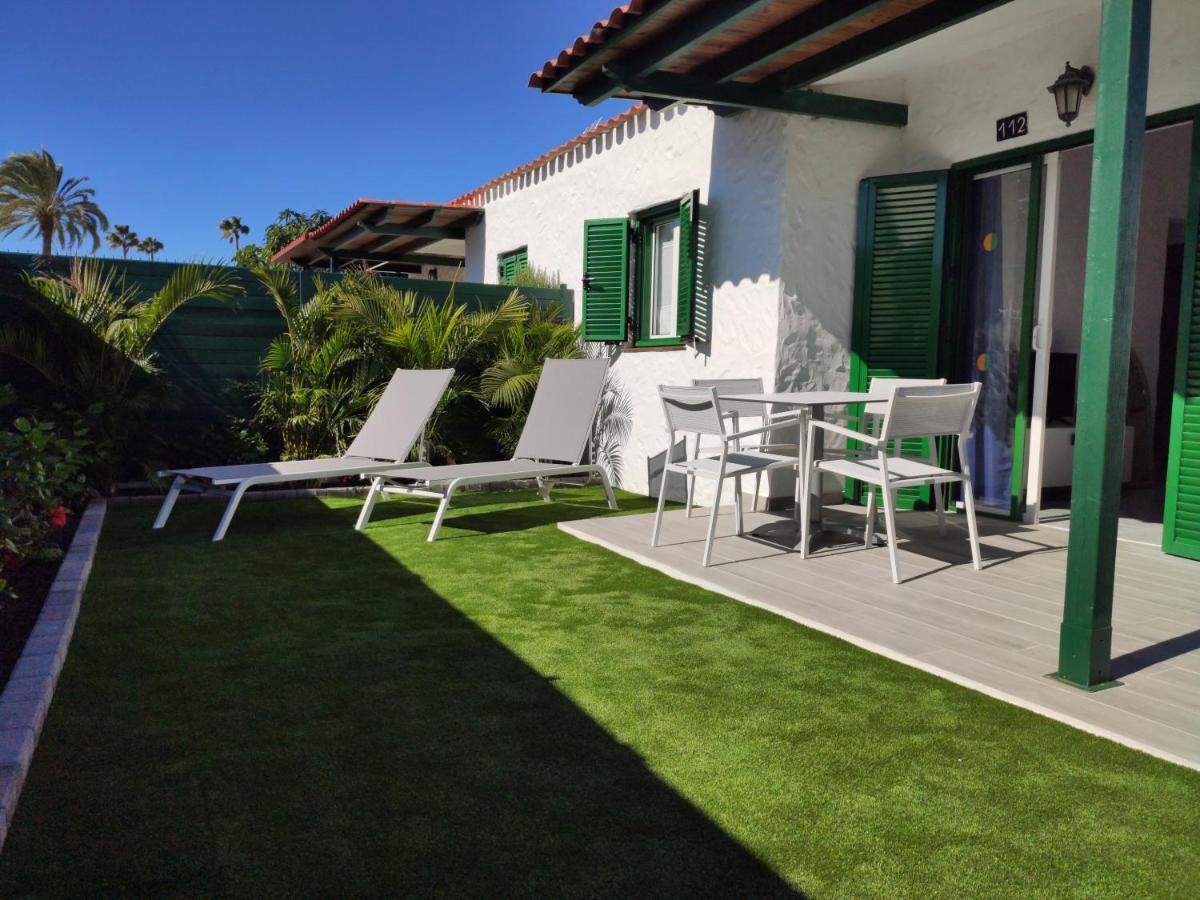 Private Bungalow A 200 Meters To Yumbo Center Maspalomas  Exterior foto