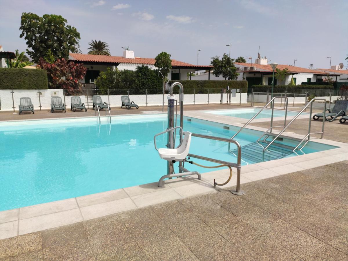 Private Bungalow A 200 Meters To Yumbo Center Maspalomas  Exterior foto