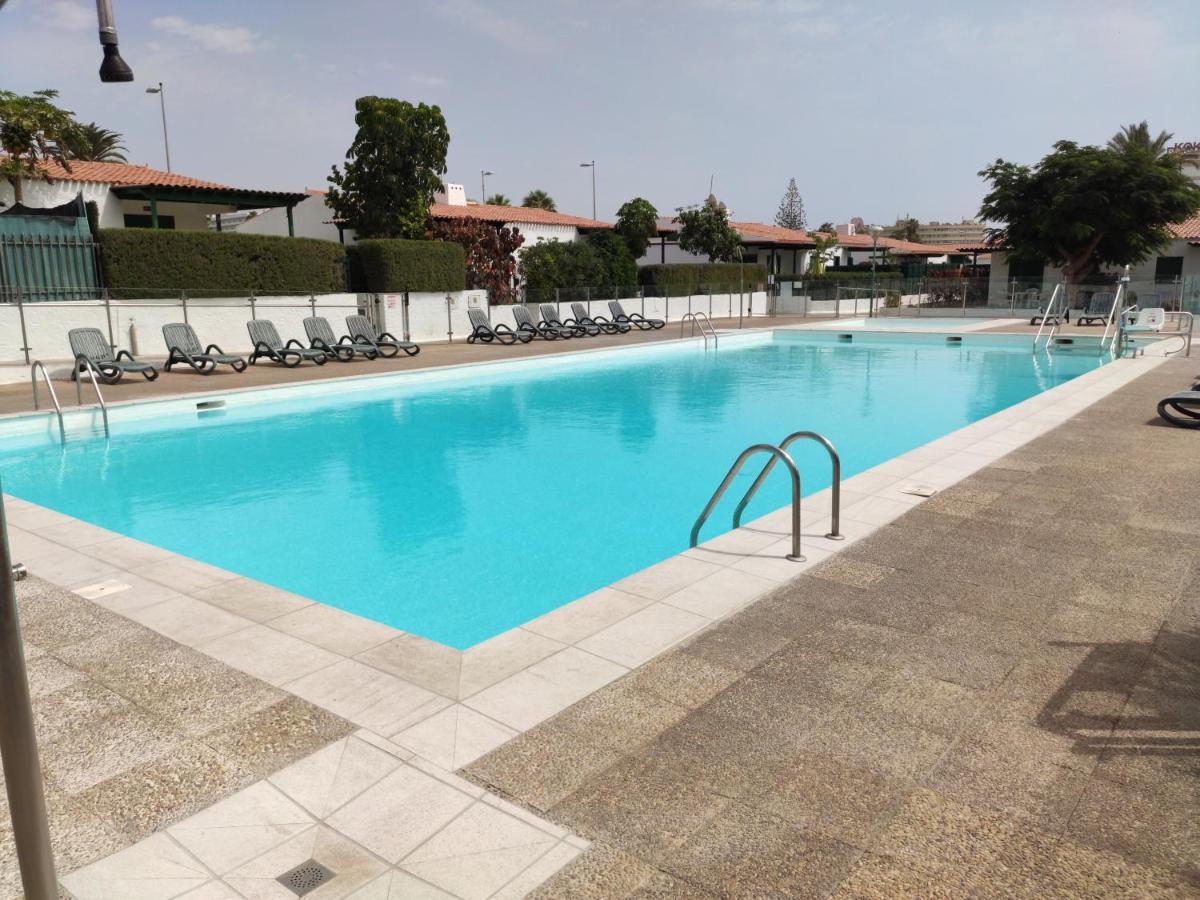 Private Bungalow A 200 Meters To Yumbo Center Maspalomas  Exterior foto