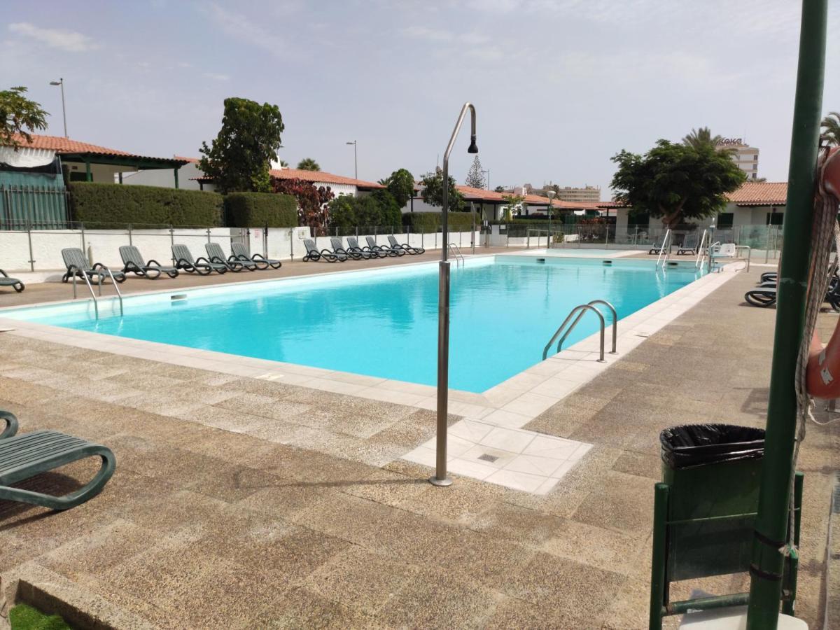 Private Bungalow A 200 Meters To Yumbo Center Maspalomas  Exterior foto